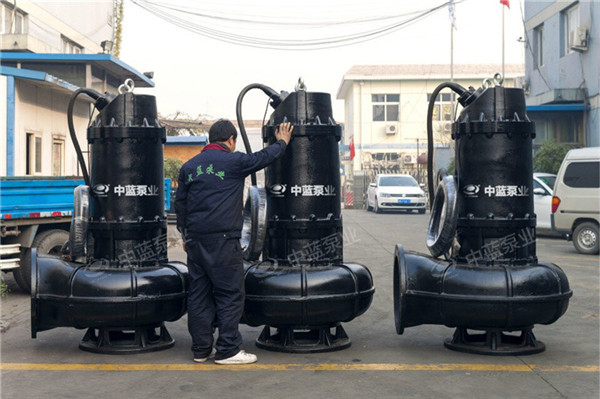 大型QW潜水污水排污泵的结构以及运行原理？